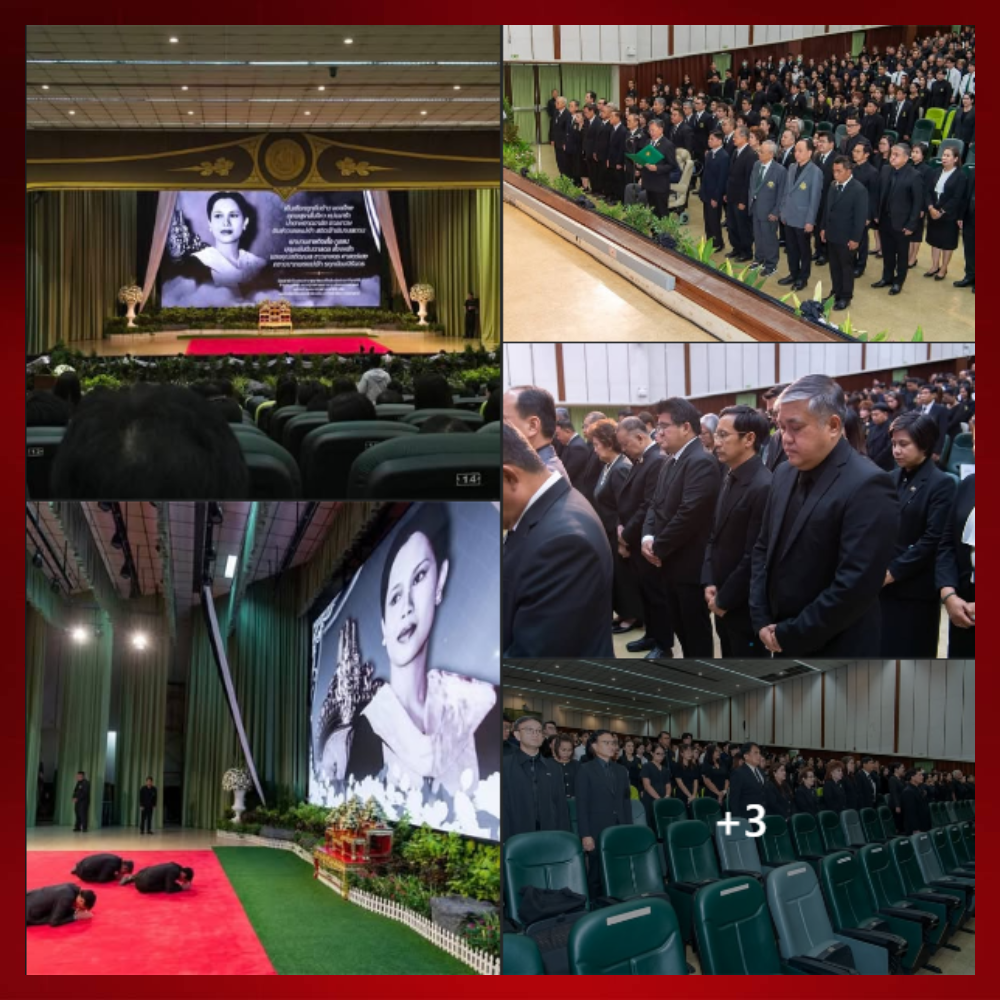 พิธีน้อมถวายความอาลัย พระผู้เสด็จสู่สวรรคาลัย สมเด็จพระนางเจ้าสิริกิติ์ พระบรมราชินีนาถ พระบรมราชชนนีพันปีหลวง